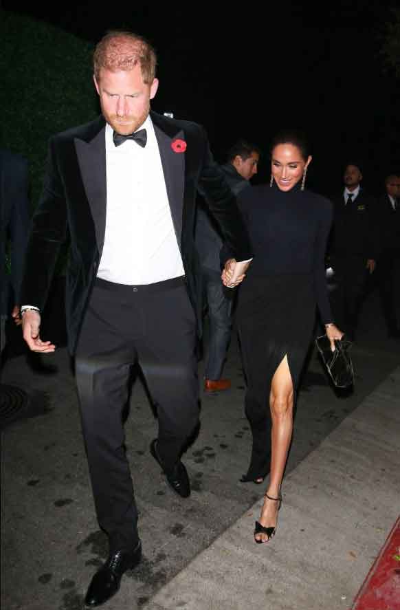 In pictures: Prince Harry and Meghan Markle at Kris Jenners birthday party