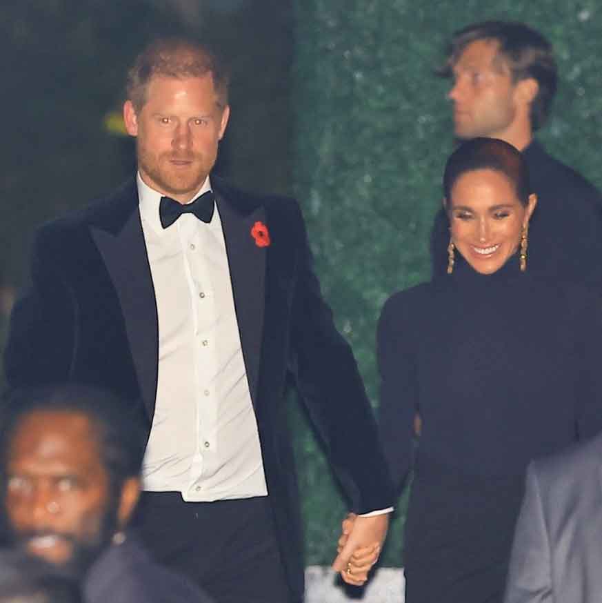Police show up at event featuring Prince Harry and Meghan