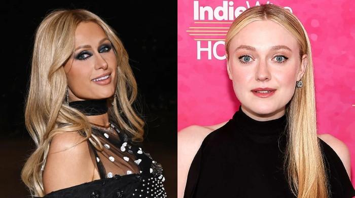 Dakota Fanning all hearts for Paris Hilton ahead of upcoming project