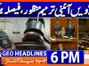 Geo News 6PM Headlines | 10 Nov 25