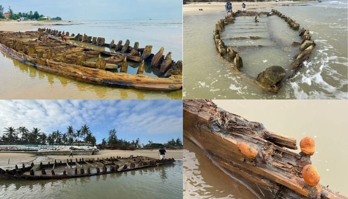 Typhoon Kalmaegi exposes centuries-old shipwreck off Vietnams historic coast