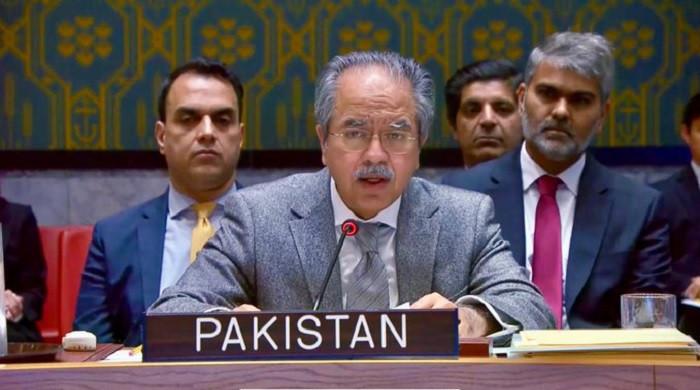 Pakistan raises alarm at UN over Afghan arms’ stockpiles aiding cross-border terror