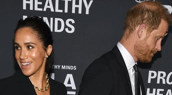 Prince Harry and Meghan Markle at Hollywood party