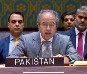 Pakistan raises alarm at UN over Afghan arms' stockpiles aiding cross-border terror