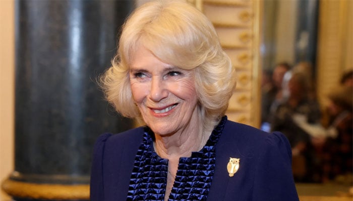 Queen Camilla hosts reception at Clarence House