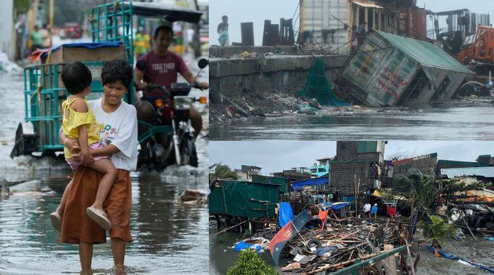Typhoon Fung-Wong triggers mass evacuations, flooding in Taiwan after Philippines landfall