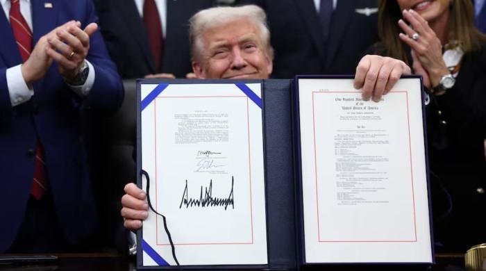 Trump signs deal to end longest US government shutdown in history