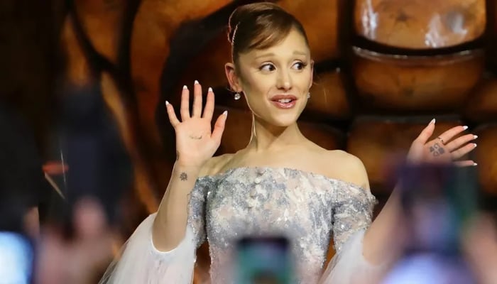 Ariana Grande responds after being grabbed by man at premiere