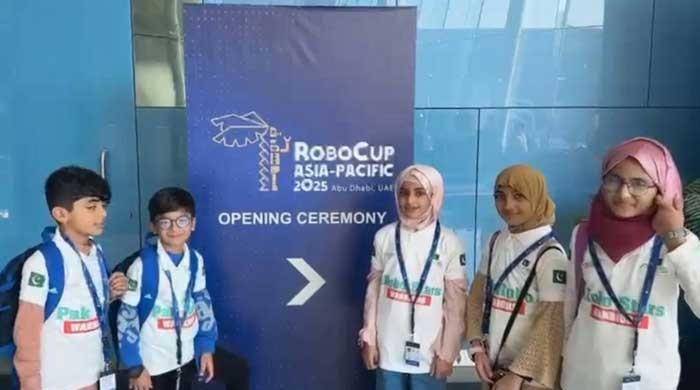 Pakistani students participate in biggest Gulf robotics competition in Abu Dhabi