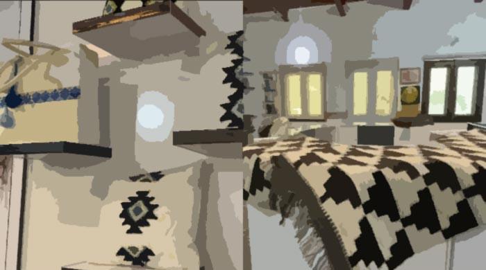 Hunza's differently-abled artisans keep 'Sharma' tradition alive — a rug woven from goat hair