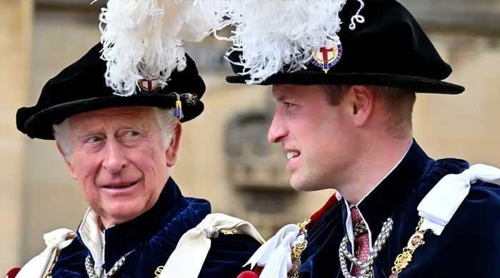 Video of William planting kisses on King Charles' head and face resurfaces on monarch's birthday  