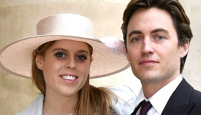 Edoardo Mapelli Mozzi with is wife Princess Beatrice