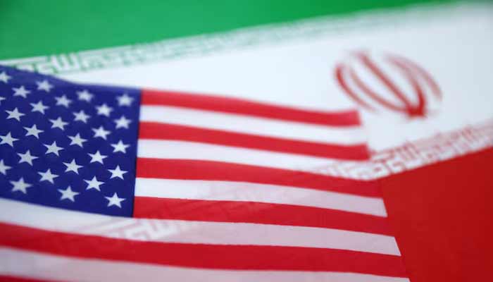 US and Iran flags are seen in this illustration. — Reuters