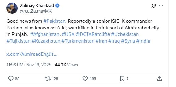 — X/@realZalmayMK
