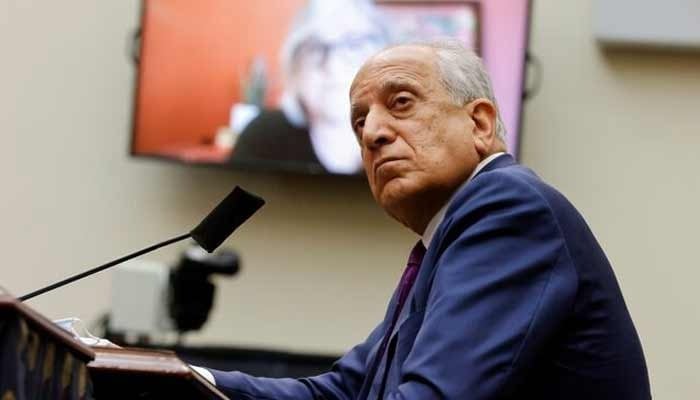 Former US Special Representative for Afghanistan Reconciliation Zalmay Khalilzad during a committee meeting in Washington, US. — Reuters/File