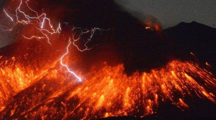 Japan's Sakurajima unleashes triple eruption, halting 30 flights at Kagoshima Airport