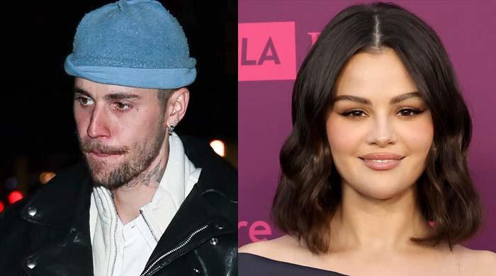 Justin Bieber caught staring at Selena Gomez tattoo