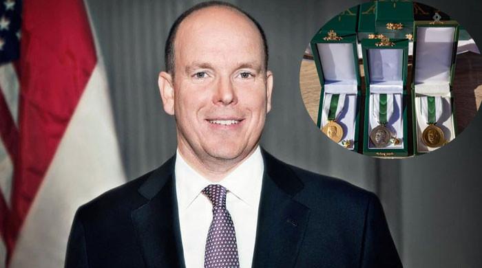 Prince Albert celebrates National Day with medal ceremony: Pics