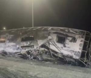 Dozens of Indian Umrah pilgrims feared dead as bus crashes near Madina