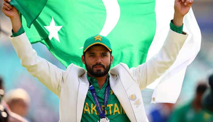 Former Pakistan skipper Azhar Ali celebrates after winning ICC Champions Trophy 2017 at Lords Cricket Ground, London, United Kingdom. — Instagram/@AzharAli/File