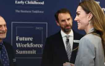 At London summit, Kate Middleton wears a suit not available for sale yet