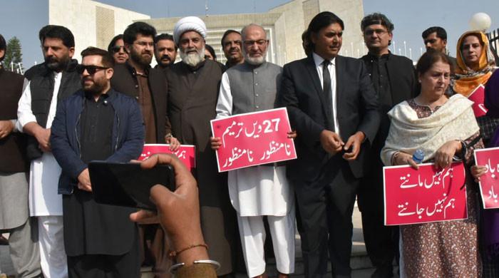 TTAP stages rally against 27th Amendment, says all roads to justice closed in Pakistan