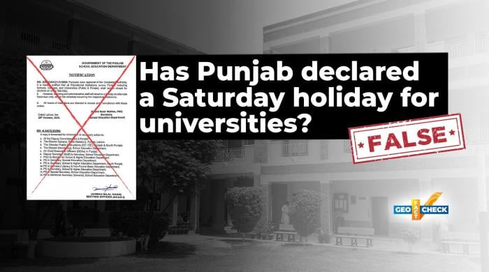 Fact-check: Punjab education department denies issuing Saturday holiday notification