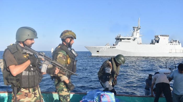 Pakistan Navy foils drug smuggling bid, seizes ice worth $130m in Arabian Sea