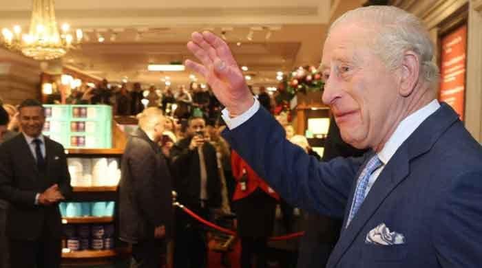 King Charles pauses for selfie during London engagement 