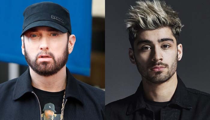 Zayn Malik gushes over ‘top rapper' Eminem