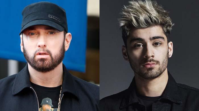 Zayn Malik gushes over ‘top rapper' Eminem