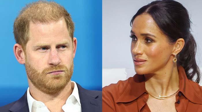 Prince Harry gets reduced to pleading with his wife