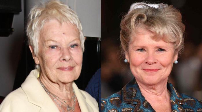 Dame Imelda Staunton tosses away Dame Judi Dench's hilarious present