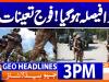 Geo Headlines 3 PM | 20 November 2025  | #GEONEWS