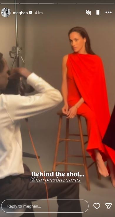 Meghan Markle gives sneak peek into BTS photos from new interview