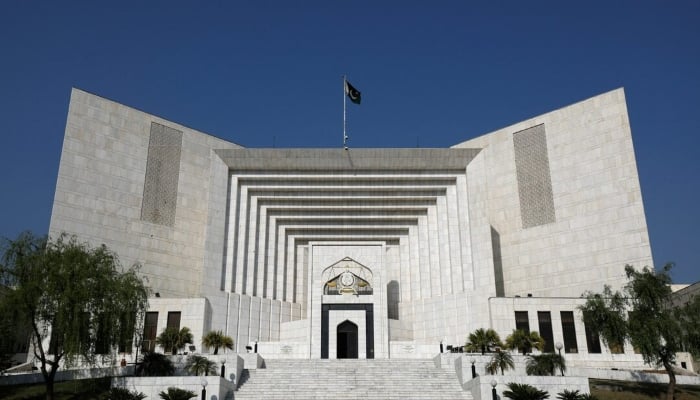 A general view of the Supreme Court of Pakistan in Islamabad, April 4, 2022. — Reuters