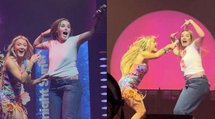Zara Larsson sends special message to teen fan after sharing the stage