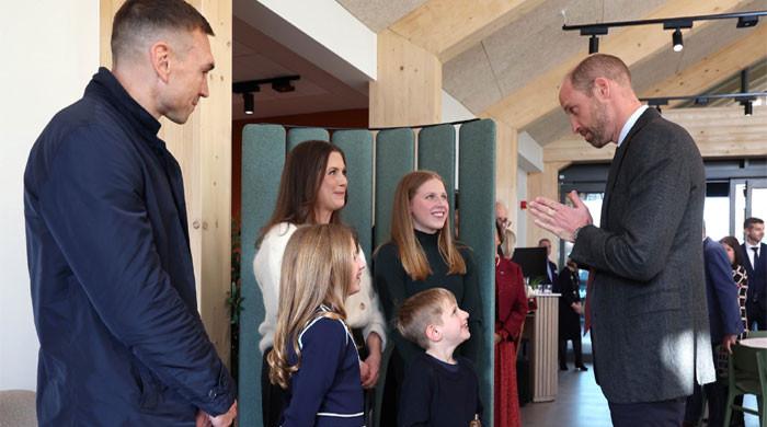 Prince William officially opens Rob Burrow Centre for MND