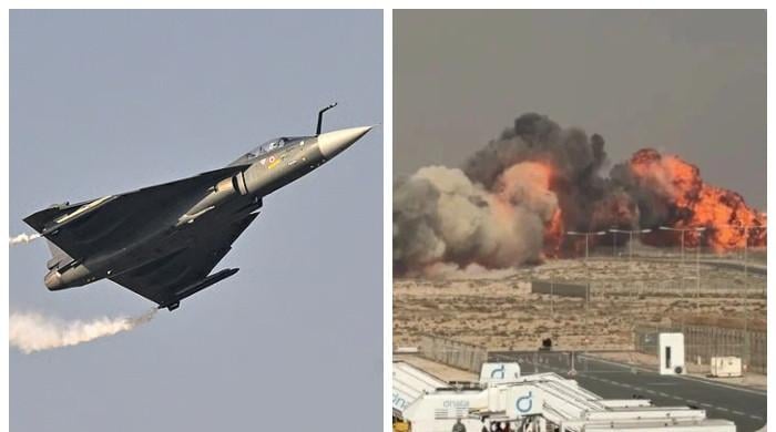 Internet users flag India's fighter jet ‘oil leak' after Tejas fatal crash at Dubai Airshow