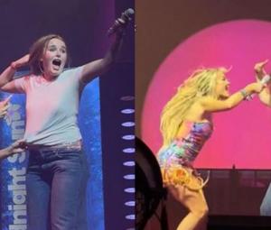 Zara Larsson sends special message to teen fan after sharing the stage