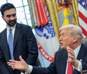 Online crowd pokes fun at Trump after warm Mamdani meetup