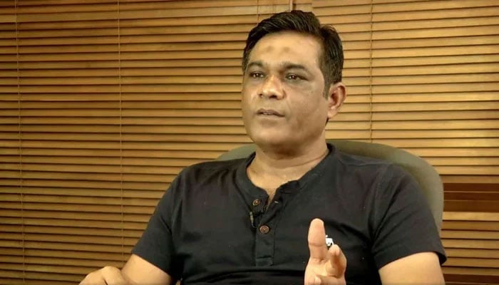 Former Pakistan captain Rashid Latif expressing his views in an ICC video. — Screengrab ICC//File
