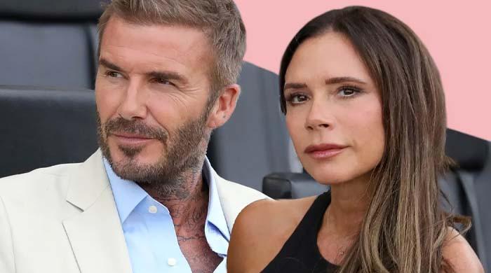 David Beckham catches Victoria faking tree setup in viral clip