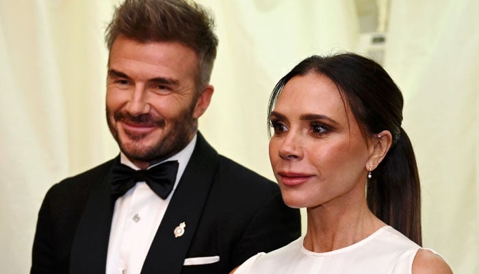 Victoria and David Beckham give viral moment a Christmas touch