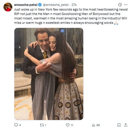 Karan Johar, Bollywood stars react to Dharmendras death