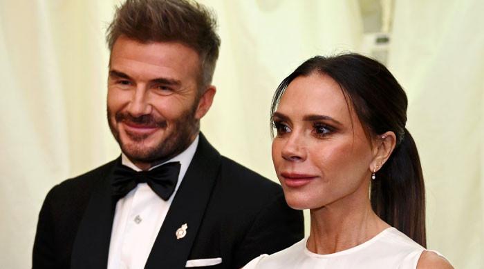 Victoria and David Beckham recreate viral moment with Christmas spin