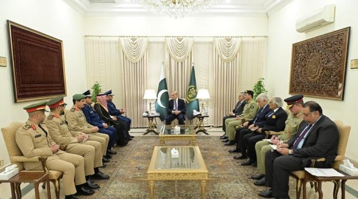 Pakistan committed to bolster defence ties with Riyadh, PM tells Saudi CGS