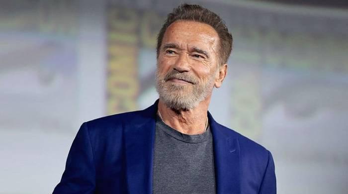 Arnold Schwarzenegger brings smile to faces of America's real-life heroes'