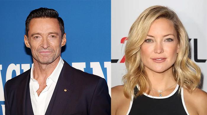 Hugh Jackman, Kate Hudson turn up heat at Paris film premiere