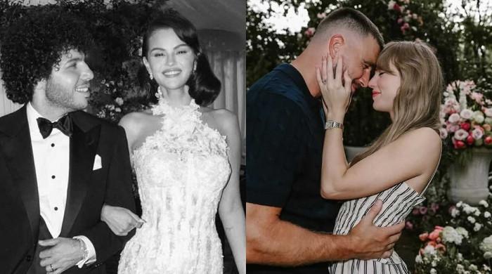 From Swift & Kelce to Selena & Benny: Biggest celebrity weddings and engagements of 2025